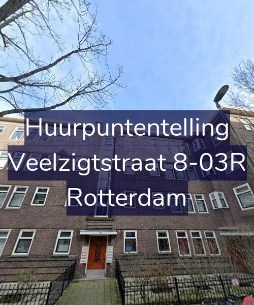 Foto gevel Huurpuntentelling voor Veelzigtstraat 8-03R, Rotterdam
