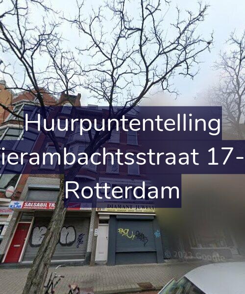Foto gevel Huurpuntentelling voor Vierambachtsstraat 17-C, Rotterdam