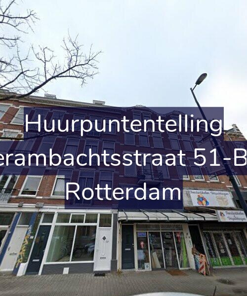 Foto gevel Huurpuntentelling voor Vierambachtsstraat 51-B01, Rotterdam