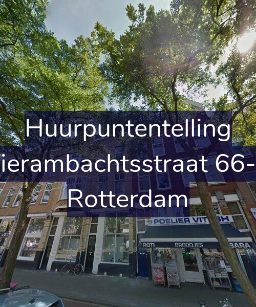 Foto gevel Huurpuntentelling voor Vierambachtsstraat 66-B, Rotterdam