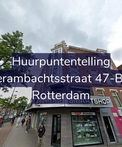 Foto gevel Huurpuntentelling voor Vierambachtsstraat 47-B02, Rotterdam
