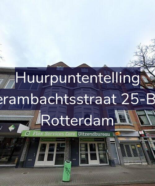 Foto gevel Huurpuntentelling voor Vierambachtsstraat 25-B01, Rotterdam