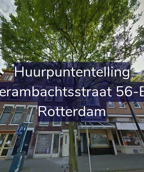 Foto gevel Huurpuntentelling voor Vierambachtsstraat 56-BA, Rotterdam