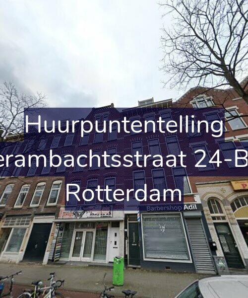Foto gevel Huurpuntentelling voor Vierambachtsstraat 24-B01, Rotterdam
