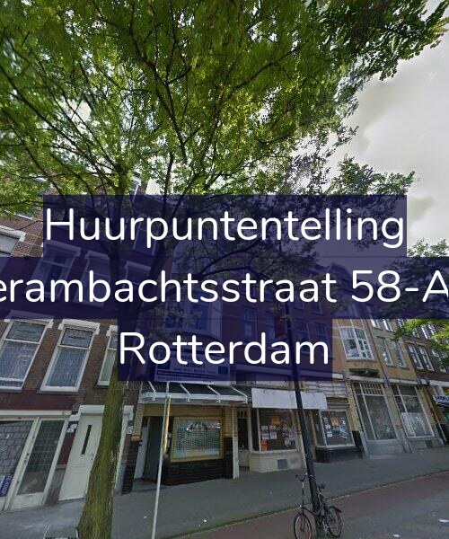 Foto gevel Huurpuntentelling voor Vierambachtsstraat 58-A02, Rotterdam