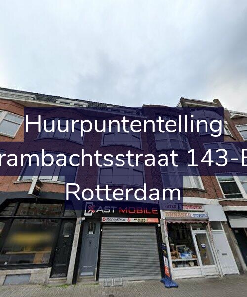 Foto gevel Huurpuntentelling voor Vierambachtsstraat 143-B01, Rotterdam