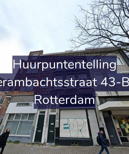 Foto gevel Huurpuntentelling voor Vierambachtsstraat 43-B03, Rotterdam