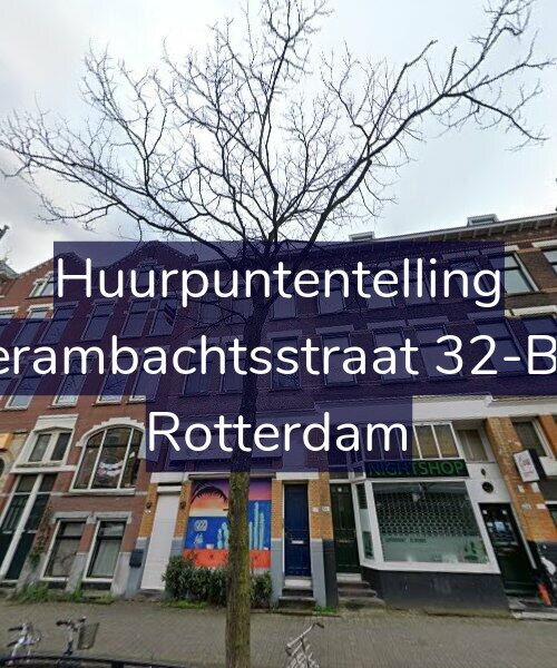 Foto gevel Huurpuntentelling voor Vierambachtsstraat 32-B03, Rotterdam