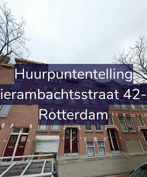 Foto gevel Huurpuntentelling voor Vierambachtsstraat 42-A, Rotterdam