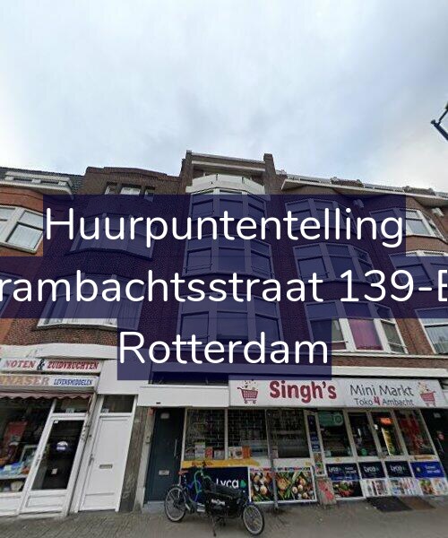 Foto gevel Huurpuntentelling voor Vierambachtsstraat 139-B03, Rotterdam