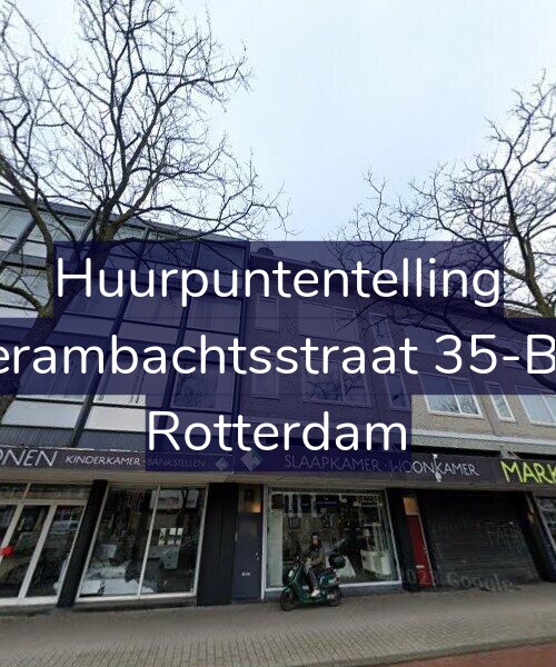 Foto gevel Huurpuntentelling voor Vierambachtsstraat 35-B02, Rotterdam