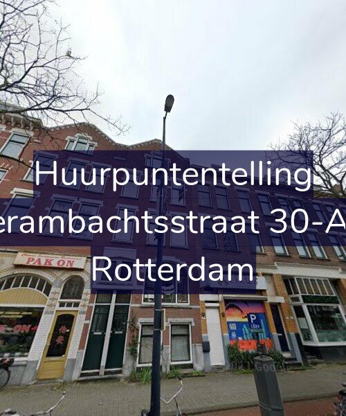 Foto gevel Huurpuntentelling voor Vierambachtsstraat 30-A02, Rotterdam