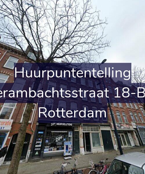 Foto gevel Huurpuntentelling voor Vierambachtsstraat 18-B01, Rotterdam