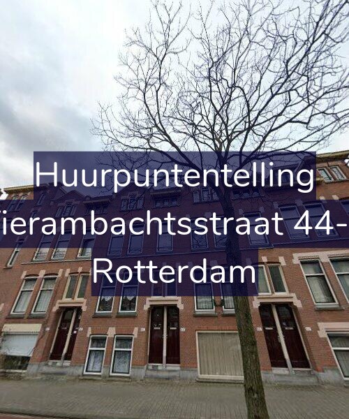 Foto gevel Huurpuntentelling voor Vierambachtsstraat 44-B, Rotterdam