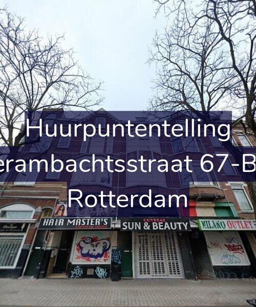 Foto gevel Huurpuntentelling voor Vierambachtsstraat 67-B03, Rotterdam