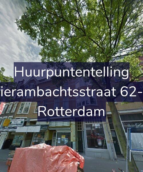 Foto gevel Huurpuntentelling voor Vierambachtsstraat 62-C, Rotterdam