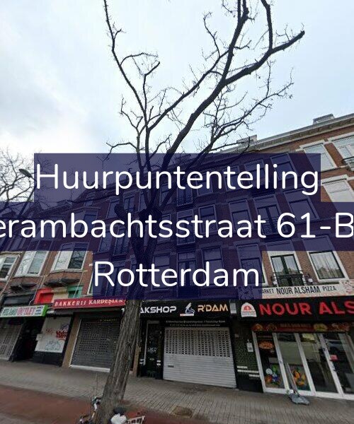 Foto gevel Huurpuntentelling voor Vierambachtsstraat 61-B02, Rotterdam