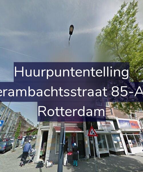 Foto gevel Huurpuntentelling voor Vierambachtsstraat 85-A01, Rotterdam