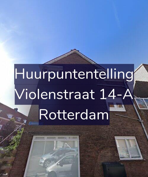 Foto gevel Huurpuntentelling voor Violenstraat 14-A, Rotterdam