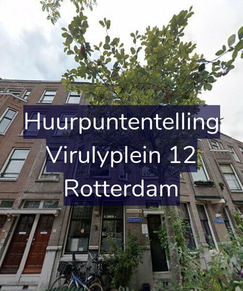 Foto gevel Huurpuntentelling voor Virulyplein 12, Rotterdam