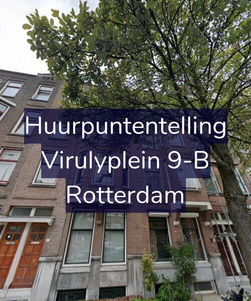 Foto gevel Huurpuntentelling voor Virulyplein 9-B, Rotterdam