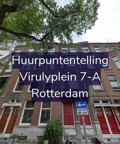 Foto gevel Huurpuntentelling voor Virulyplein 7-A, Rotterdam