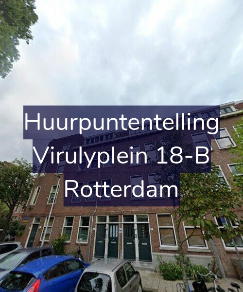 Foto gevel Huurpuntentelling voor Virulyplein 18-B, Rotterdam