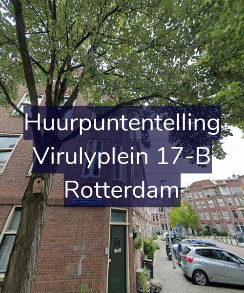 Foto gevel Huurpuntentelling voor Virulyplein 17-B, Rotterdam