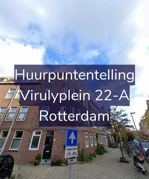 Foto gevel Huurpuntentelling voor Virulyplein 22-A, Rotterdam