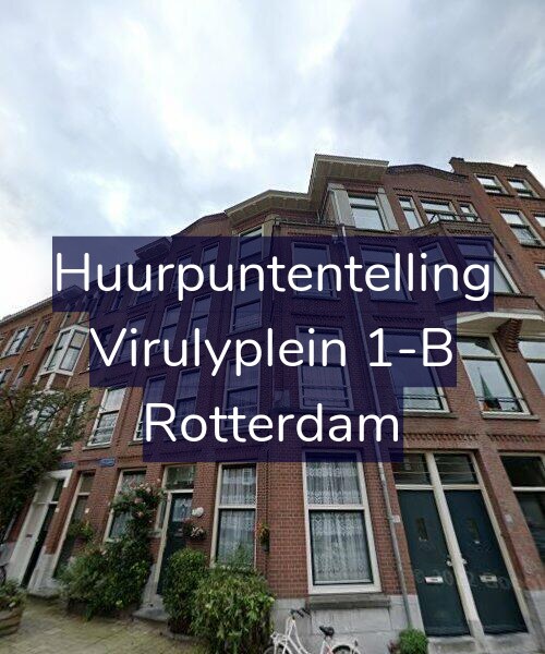 Foto gevel Huurpuntentelling voor Virulyplein 1-B, Rotterdam