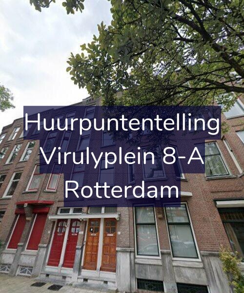 Foto gevel Huurpuntentelling voor Virulyplein 8-A, Rotterdam