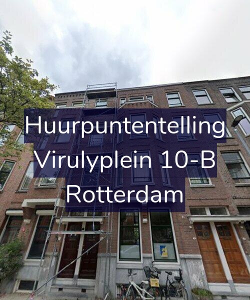 Foto gevel Huurpuntentelling voor Virulyplein 10-B, Rotterdam