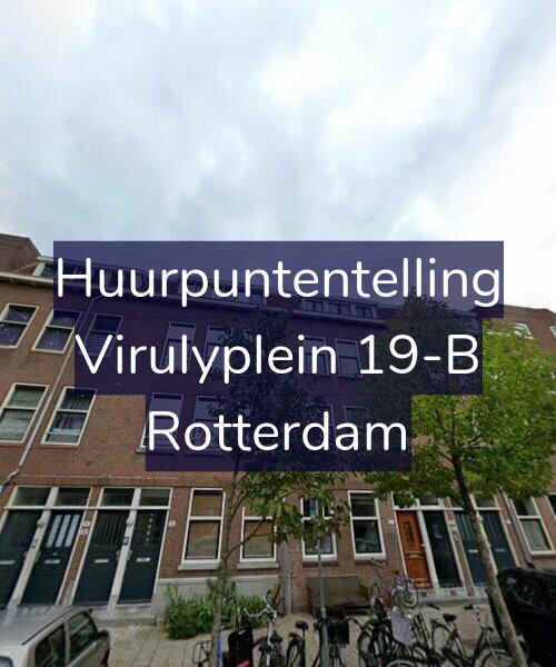 Foto gevel Huurpuntentelling voor Virulyplein 19-B, Rotterdam