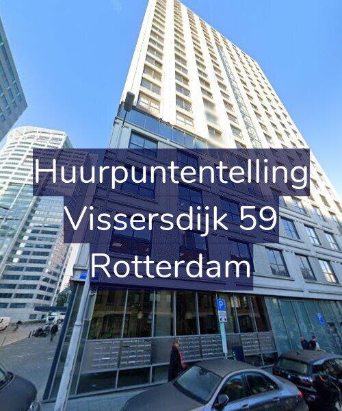 Foto gevel Huurpuntentelling voor Vissersdijk 59, Rotterdam