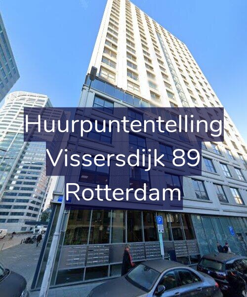 Foto gevel Huurpuntentelling voor Vissersdijk 89, Rotterdam