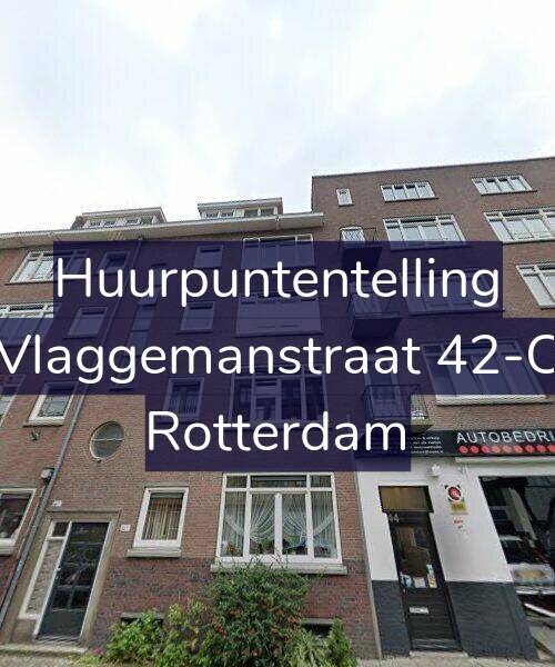 Foto gevel Huurpuntentelling voor Vlaggemanstraat 42-C, Rotterdam