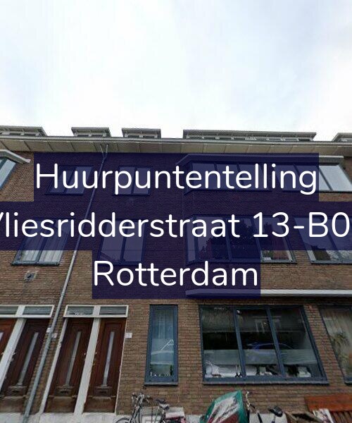 Foto gevel Huurpuntentelling voor Vliesridderstraat 13-B02, Rotterdam
