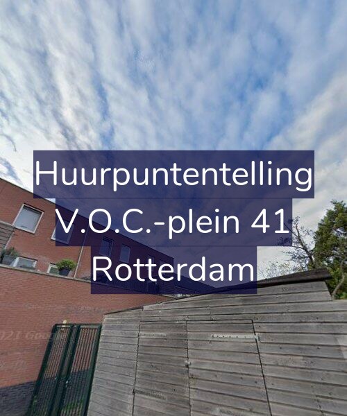 Foto gevel Huurpuntentelling voor V.O.C.-plein 41, Rotterdam