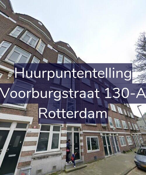 Foto gevel Huurpuntentelling voor Voorburgstraat 130-A, Rotterdam