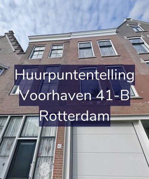 Foto gevel Huurpuntentelling voor Voorhaven 41-B, Rotterdam