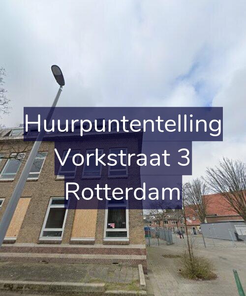 Foto gevel Huurpuntentelling voor Vorkstraat 3, Rotterdam