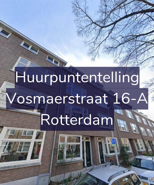 Foto gevel Huurpuntentelling voor Vosmaerstraat 16-A, Rotterdam