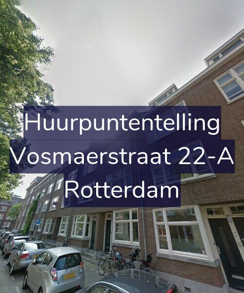Foto gevel Huurpuntentelling voor Vosmaerstraat 22-A, Rotterdam