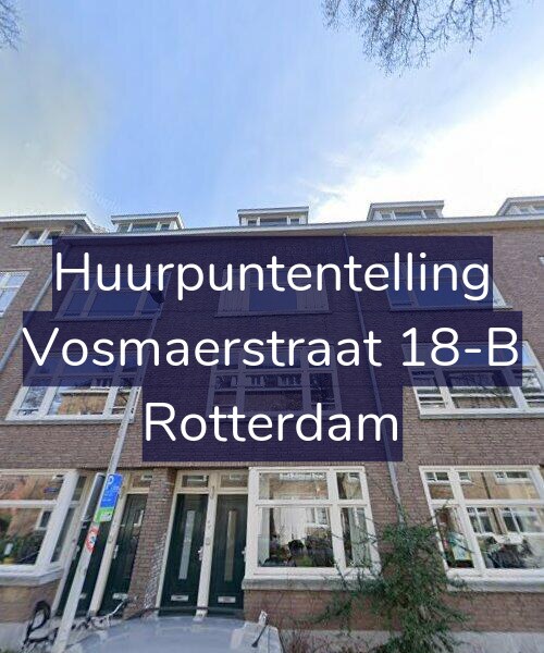 Foto gevel Huurpuntentelling voor Vosmaerstraat 18-B, Rotterdam