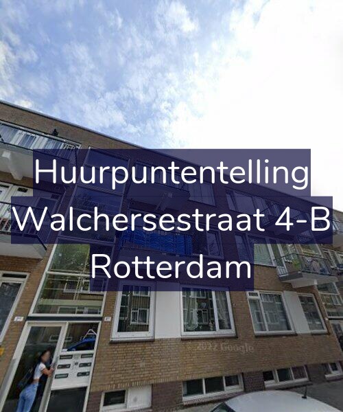 Foto gevel Huurpuntentelling voor Walchersestraat 4-B, Rotterdam