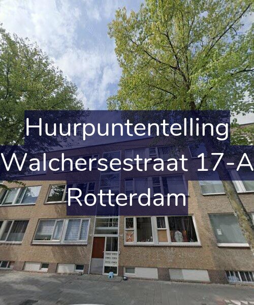 Foto gevel Huurpuntentelling voor Walchersestraat 17-A, Rotterdam