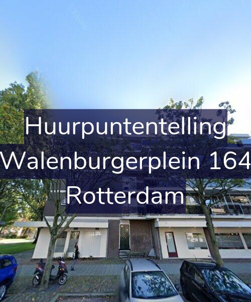Foto gevel Huurpuntentelling voor Walenburgerplein 164, Rotterdam