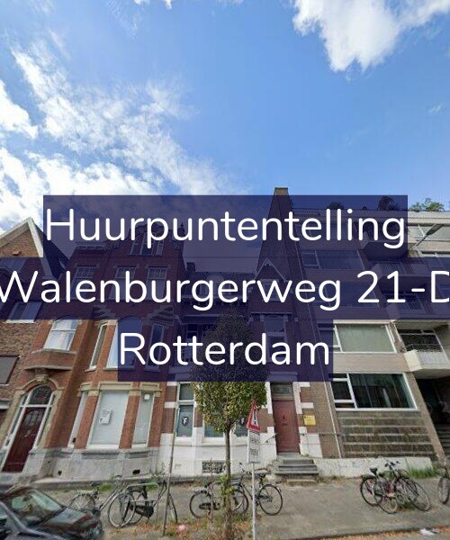 Foto gevel Huurpuntentelling voor Walenburgerweg 21-D, Rotterdam