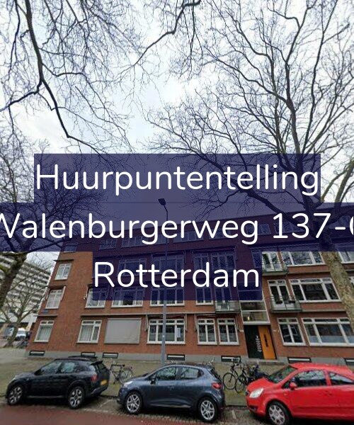 Foto gevel Huurpuntentelling voor Walenburgerweg 137-C, Rotterdam