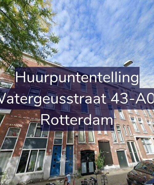 Foto gevel Huurpuntentelling voor Watergeusstraat 43-A02, Rotterdam